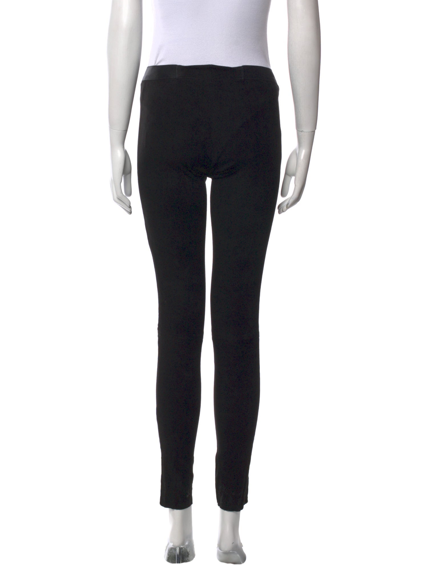 Alice + Olivia Lamb Leather Skinny Leg Pants